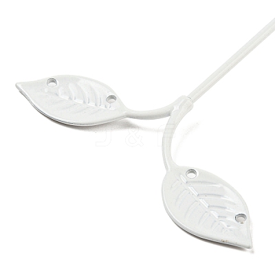 3 Sizes Bean Sprout Leaves Iron Earring Displays EDIS-E013-01B-1
