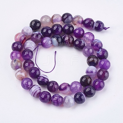 Natural Madagascar Agate Beads Strands G-N213B-61-1