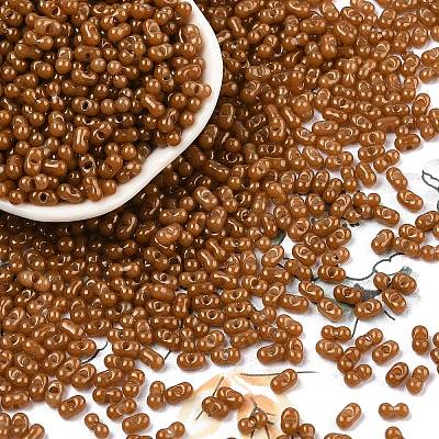 Baking Paint Glass Seed Beads SEED-L011-09A-19-1