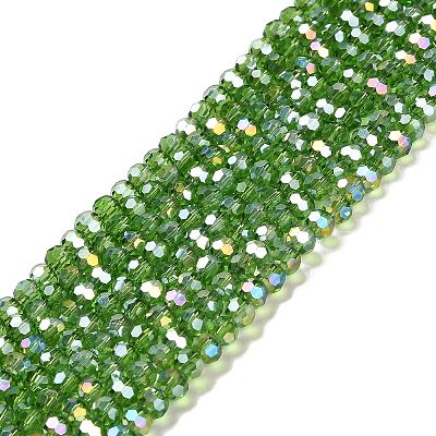 Transparent Glass Beads LS-EGLA-A035-T4mm-B11-1