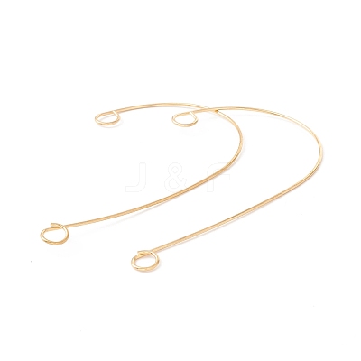 Ion Plating(IP) 316 Stainless Steel Ear Cuff Findings STAS-H148-02G-1