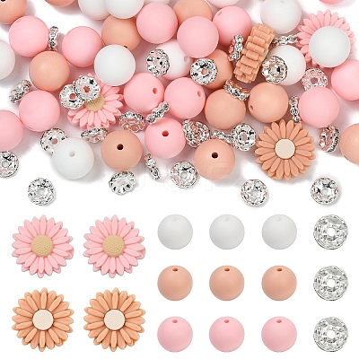 DIY Silicone Bracelet & Necklaces Making Kits DIY-YW0012-73C-1