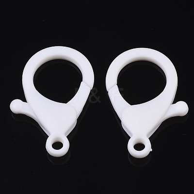 Plastic Lobster Claw Clasps X-KY-ZX002-10-B-1