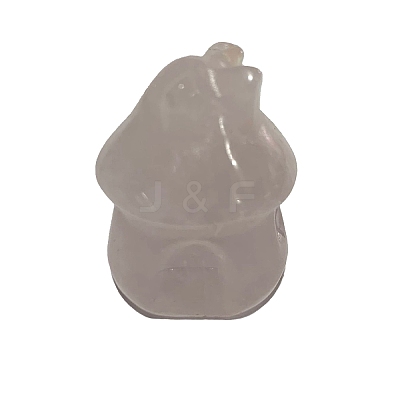 Natural Rose Quartz Display Decorations DJEW-PW0014-14A-1