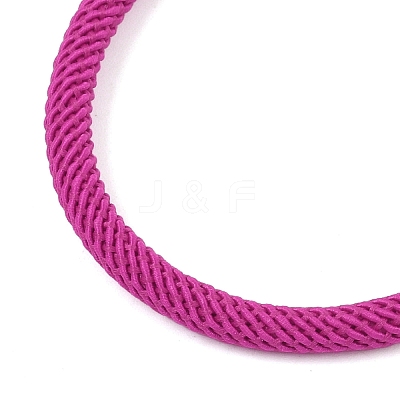 4.5MM Round Nylon Milan Cord Bracelet Making BJEW-I245-01G-28-1