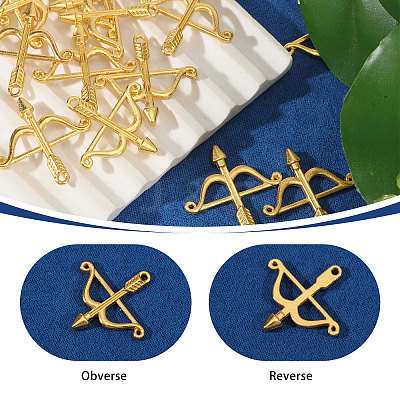 100Pcs Tibetan Style Alloy Pendants FIND-CA0010-59G-1