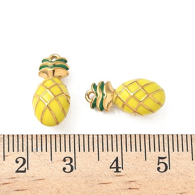 304 Stainless Steel Enamel Pendants STAS-I346-20G-02-1