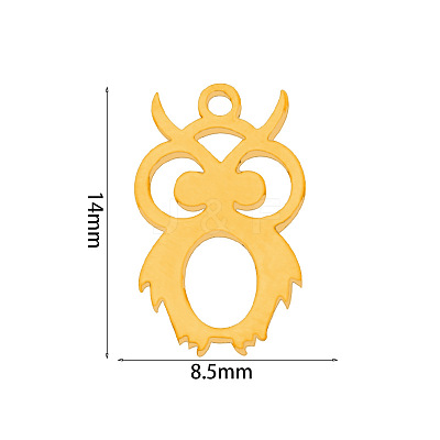 Stainless Steel Charms PW-WG87088-01-1