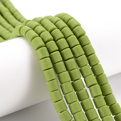 Polymer Clay Bead Strands CLAY-T001-C45-1