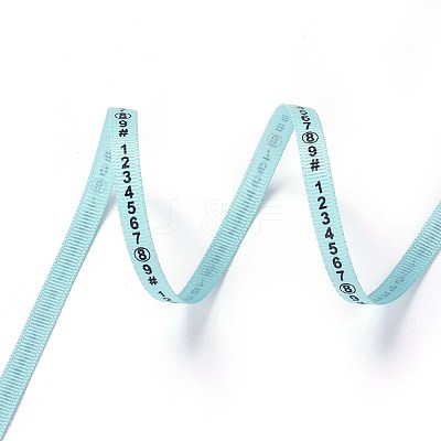 Polyester Grosgrain Ribbon SRIB-I004-07E-1