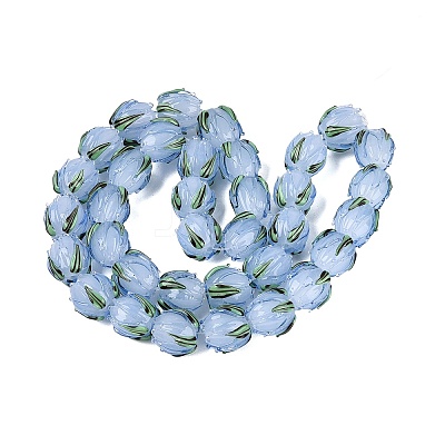 Handmade Lampwork Beads LAMP-Q039-18D-1