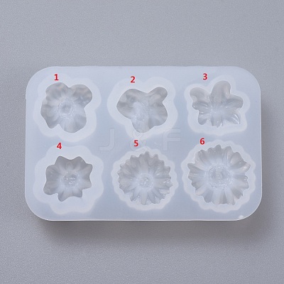 DIY Flower Silicone Molds DIY-D048-12A-1