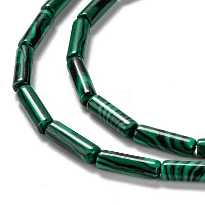 Synthetic Malachite Beads Strands G-F247-41-1