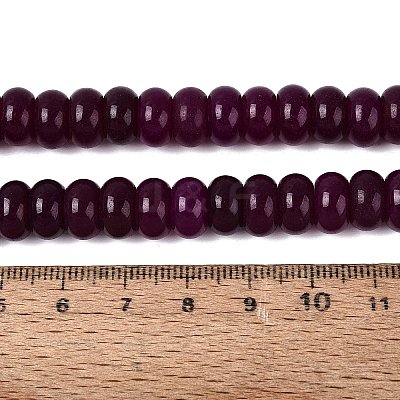 Natural White Jade Beads Strands G-Q613-01F-23-1