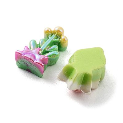 Spring Theme Opaque Resin Decoden Cabochons RESI-D010-06-1