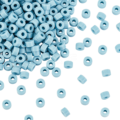 100Pcs Plastic Sleeve Ring FIND-OC0002-31-1