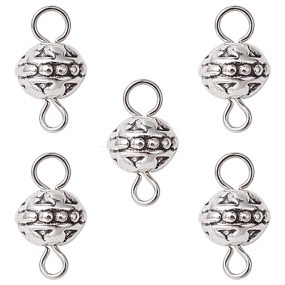 Tibetan Style Alloy Connector Charms PALLOY-YW0001-48-1