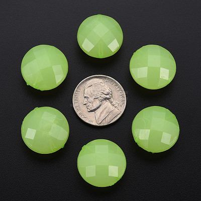 Imitation Jelly Acrylic Beads MACR-S373-94-E06-1