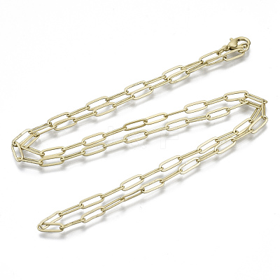 Brass Paperclip Chains MAK-S072-11A-MG-1