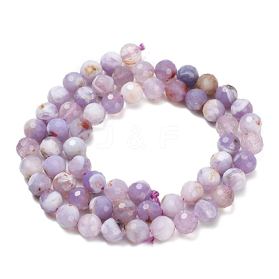 Natural Lavender Amethyst Beads Strands G-Z106-A03-6mm-1