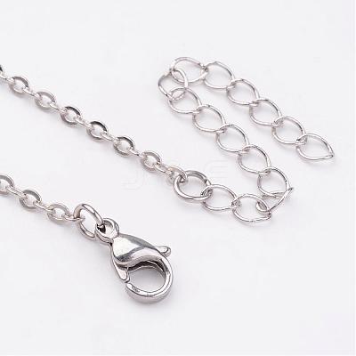 Gemstone Beaded Necklaces NJEW-JN01702-1