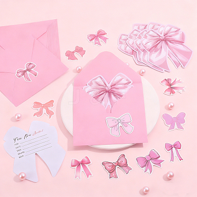 30Pcs Paper Birthday Invitation Card OFST-NB0001-03-1