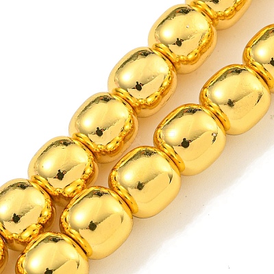 Electroplated Synthetic Non-magnetic Hematite Beads Strands G-C136-C01-03-1