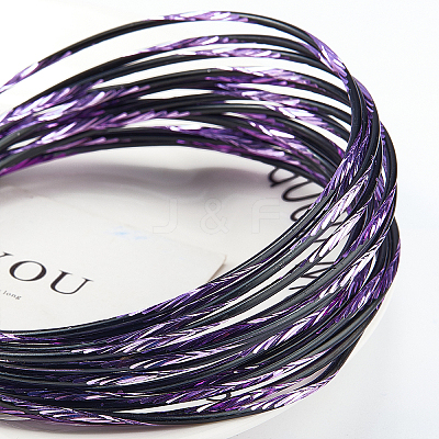 Textured Round Aluminum Craft Wire AW-BC0003-21C-1