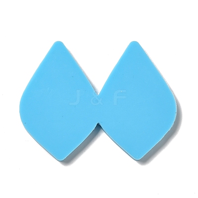 DIY Teardrop with Stripe Pendant Silicone Molds DIY-I099-36-1