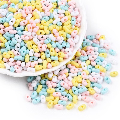 Opaque Acrylic Beads MACR-T048-02M-09-1