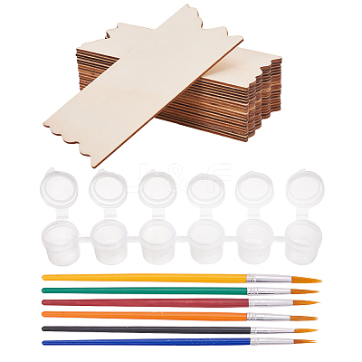 DIY Colored Drawing Wood Crafts DIY-PH0026-64-1