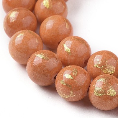 Natural Mashan Jade Beads Strands G-F669-A01-10mm-1