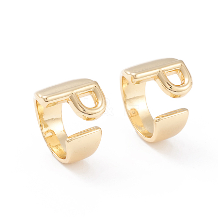 Brass Cuff Rings RJEW-L097-06P-1
