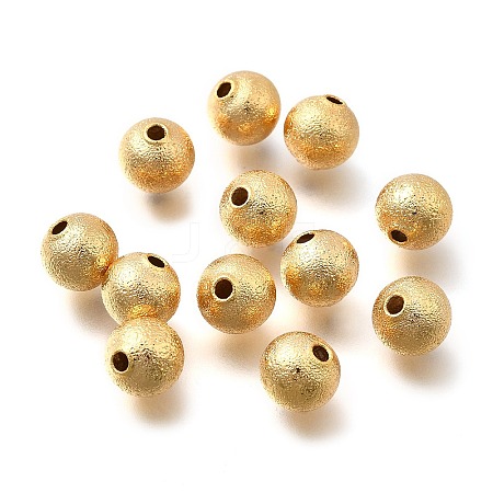 Brass Beads KK-B147-01E-G-1
