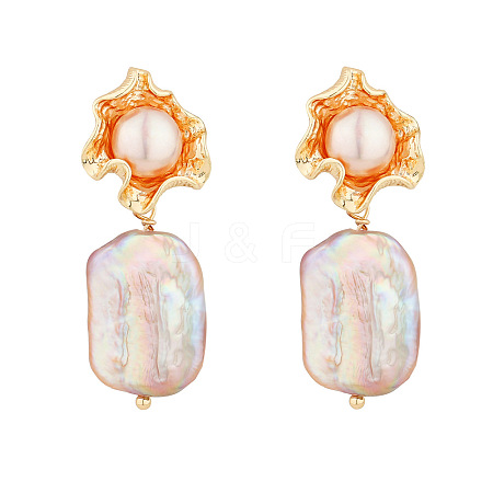 Baroque Pearl Vintage Style Earrings GC6827-2-1