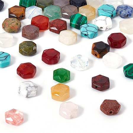 2 Strands Mixed Stone Beads Strands G-PH0002-90-1