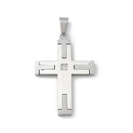 304 Stainless Steel Pendants STAS-G346-14P-1