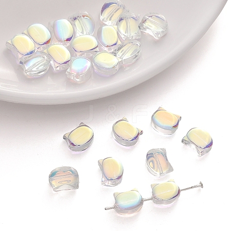 Glass Cat Beads PW-WG5CD4E-07-1