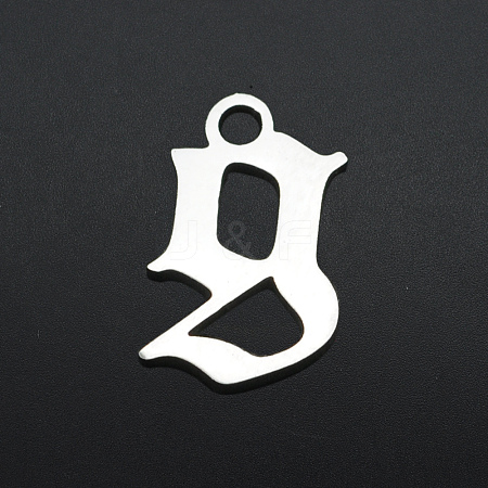 Non-Tarnish 201 Stainless Steel Charms STAS-S105-JA569-G-1