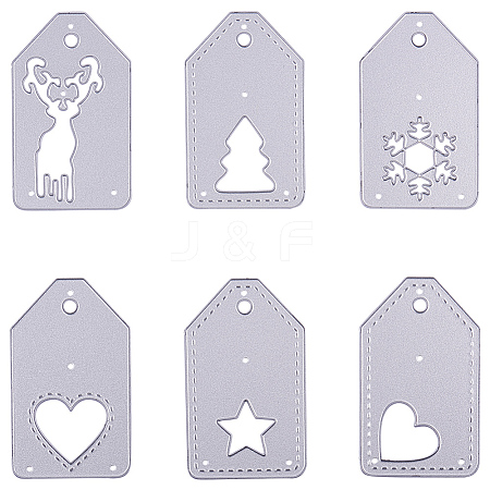 BENECREAT Frame Metal Cutting Dies Stencils DIY-BC0010-19-1