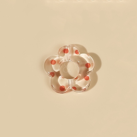 Transparent Plastic Bead Frame KY-WH0045-26A-02-1