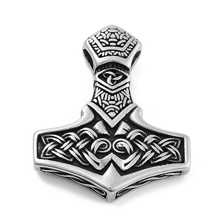 Viking 304 Stainless Steel Pendants STAS-N105-04H-AS-1
