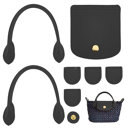 PU Leather Purse Knitting Accessories Sets FIND-WH0120-09B-1