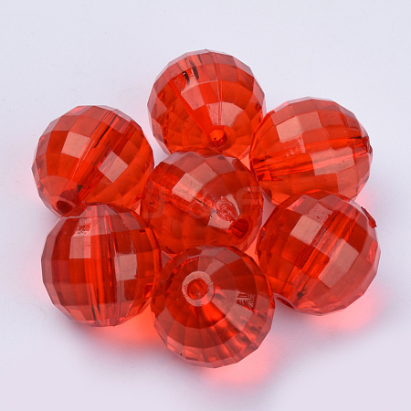 Transparent Acrylic Beads TACR-Q254-16mm-V12-1
