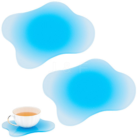 Acrylic Coasters AJEW-WH0270-325B-1