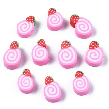 Handmade Polymer Clay Beads CLAY-N011-018B-1