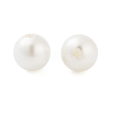 Eco-Friendly Glass Pearl Round Beads HY-K006-01F-1