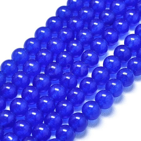 Natural Malaysia Jade Beads Strands G-L645-C01-4mm-19-1