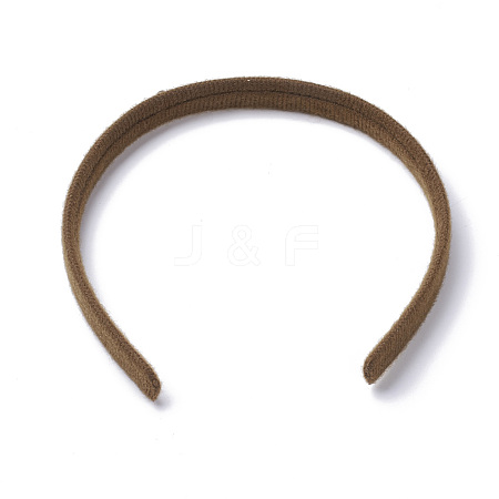 Hair Accessories Plain Plastic Hair Band Findings OHAR-S195-04A-1