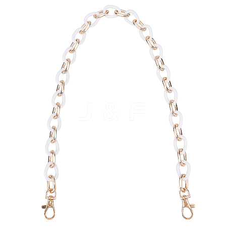 Teardrop Resin Bag Links Straps PURS-WH0001-05B-1